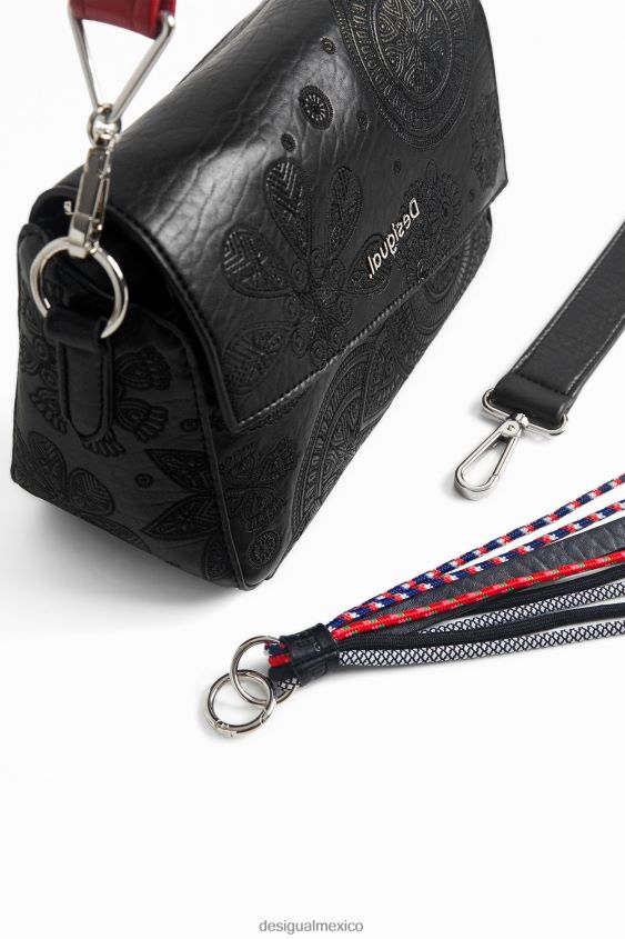 Desigual mujer bolso con solapa asimétrica VZ26R01291 accesorio