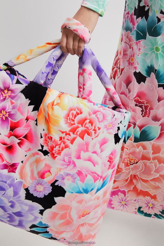 Desigual mujer bolso oversize con estampado floral VZ26R0378 accesorio