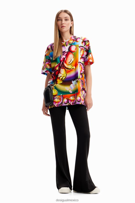 Desigual mujer cartera con efecto de piel para smartphone VZ26R01252 accesorio