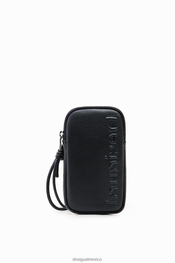 Desigual mujer cartera con efecto de piel y soporte para smartphone VZ26R0199 accesorio