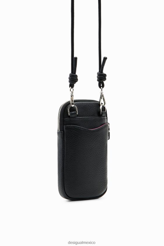 Desigual mujer cartera con efecto de piel y soporte para smartphone VZ26R0199 accesorio