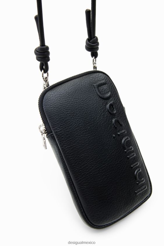 Desigual mujer cartera con efecto de piel y soporte para smartphone VZ26R0199 accesorio