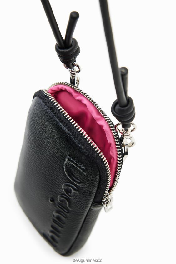 Desigual mujer cartera con efecto de piel y soporte para smartphone VZ26R0199 accesorio