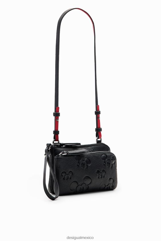 Desigual mujer cartera de mickey mouse bolsa para teléfono inteligente VZ26R01251 accesorio