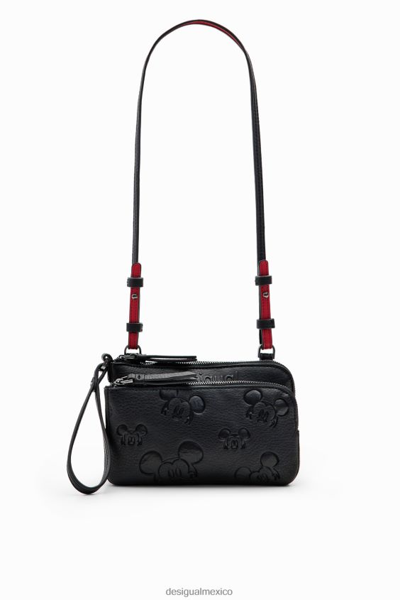 Desigual mujer cartera de mickey mouse bolsa para teléfono inteligente VZ26R01251 accesorio