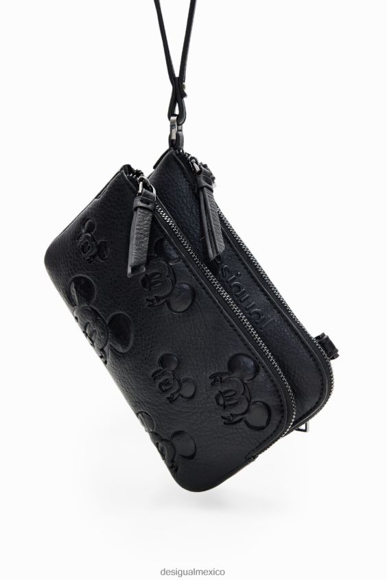 Desigual mujer cartera de mickey mouse bolsa para teléfono inteligente VZ26R01251 accesorio