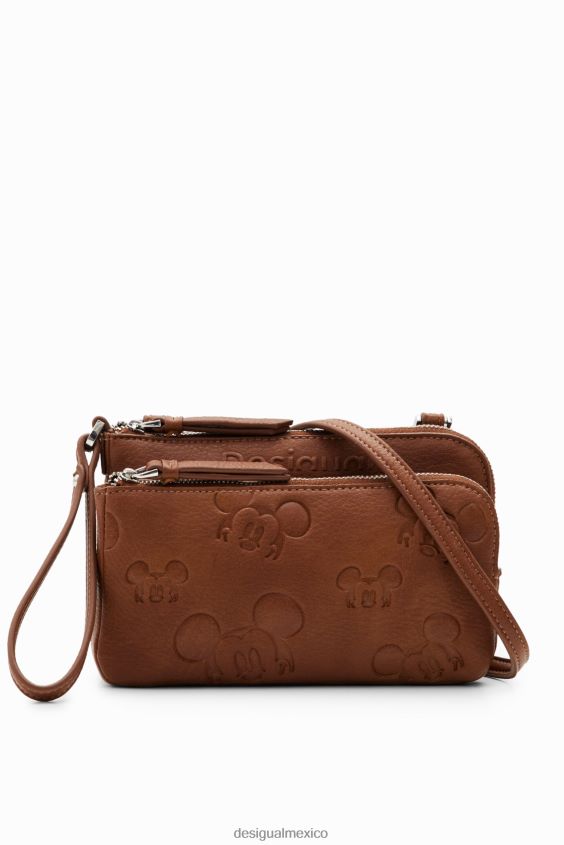 Desigual mujer cartera de mickey mouse bolsa para teléfono inteligente VZ26R01270 accesorio