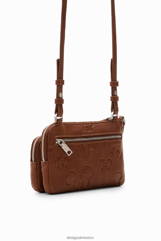Desigual mujer cartera de mickey mouse bolsa para teléfono inteligente VZ26R01270 accesorio