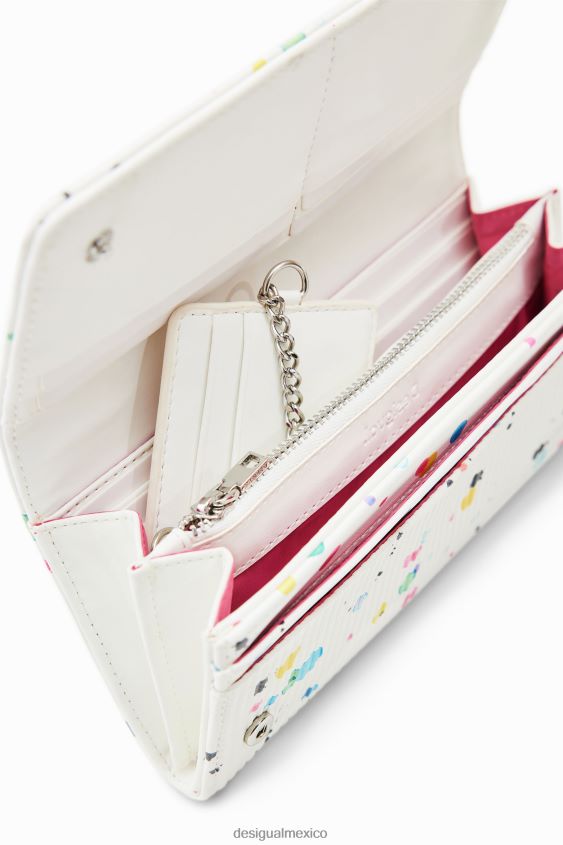 Desigual mujer cartera de pintura grande VZ26R01330 accesorio