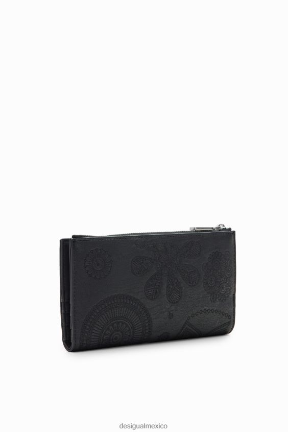 Desigual mujer cartera grande bordada VZ26R01280 accesorio