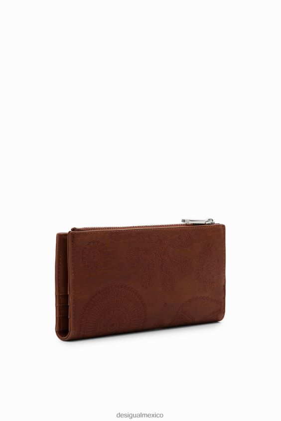 Desigual mujer cartera grande bordada VZ26R01293 accesorio