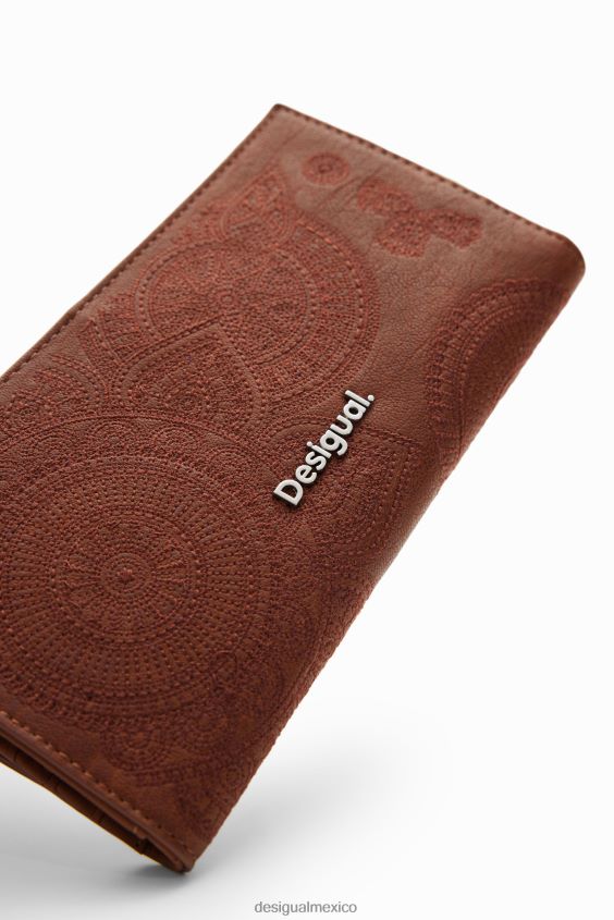 Desigual mujer cartera grande bordada VZ26R01293 accesorio