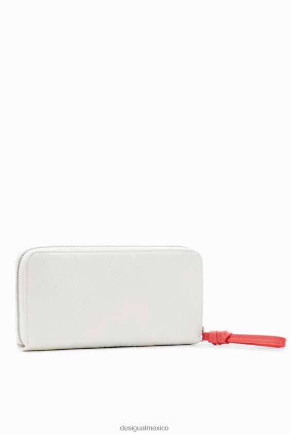 Desigual mujer cartera grande bordada VZ26R01402 accesorio