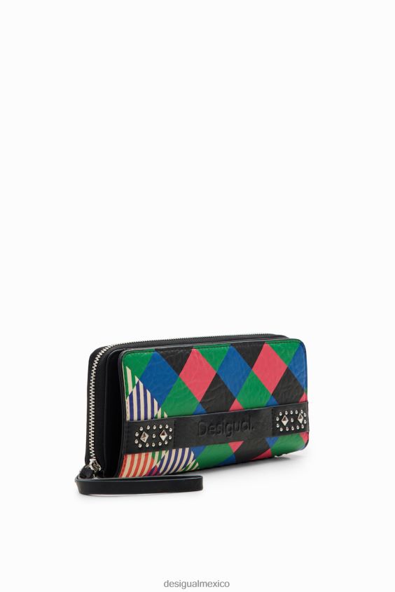 Desigual mujer cartera grande con diamantes VZ26R01297 accesorio