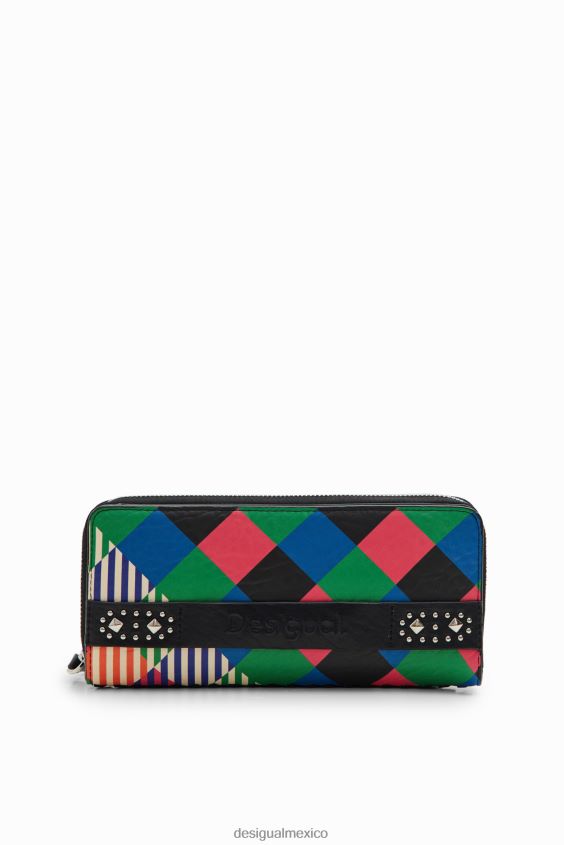 Desigual mujer cartera grande con diamantes VZ26R01297 accesorio