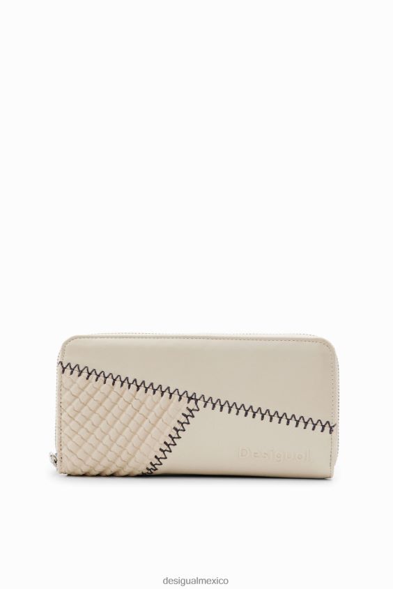 Desigual mujer cartera grande con patchwork VZ26R01308 accesorio