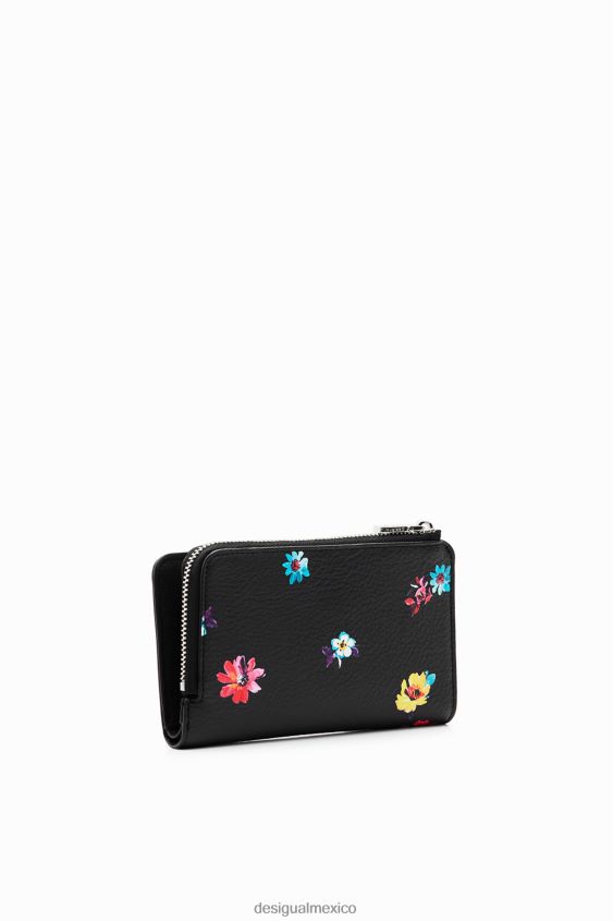 Desigual mujer cartera mediana con flores VZ26R01211 accesorio