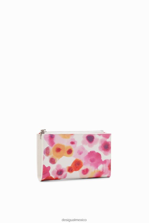 Desigual mujer cartera mediana con flores VZ26R01335 accesorio