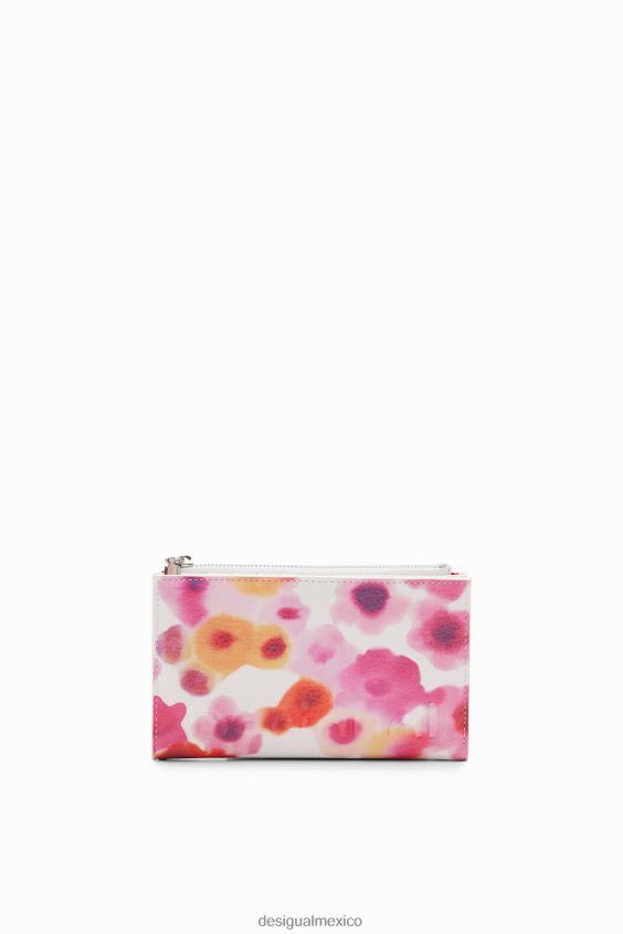 Desigual mujer cartera mediana con flores VZ26R01335 accesorio