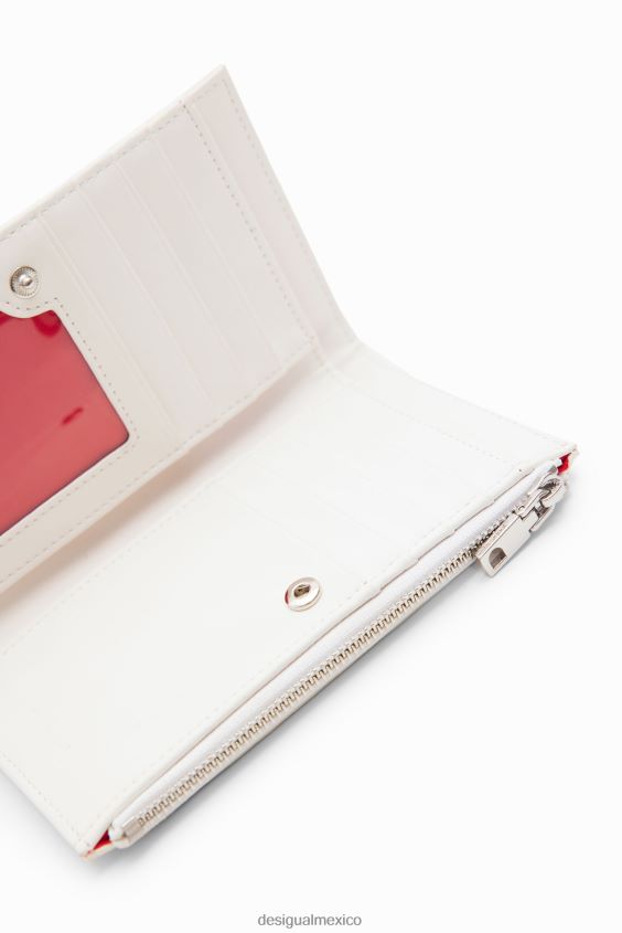 Desigual mujer cartera mediana con flores VZ26R01335 accesorio