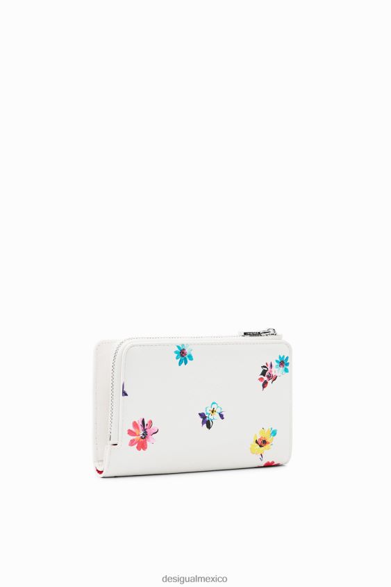 Desigual mujer cartera mediana con flores VZ26R01342 accesorio