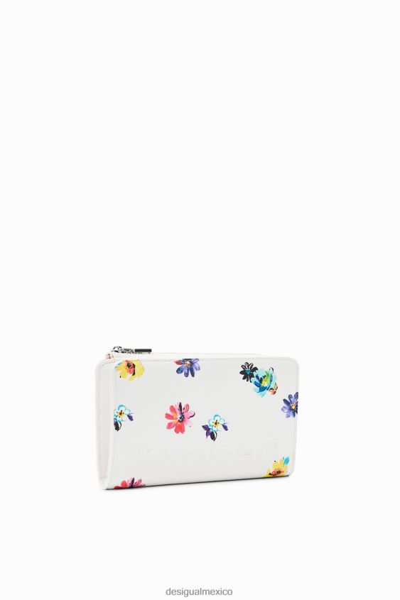 Desigual mujer cartera mediana con flores VZ26R01342 accesorio