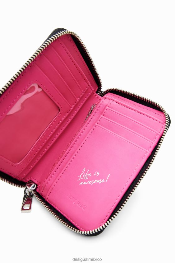 Desigual mujer cartera pequeña con medio logo VZ26R01253 accesorio