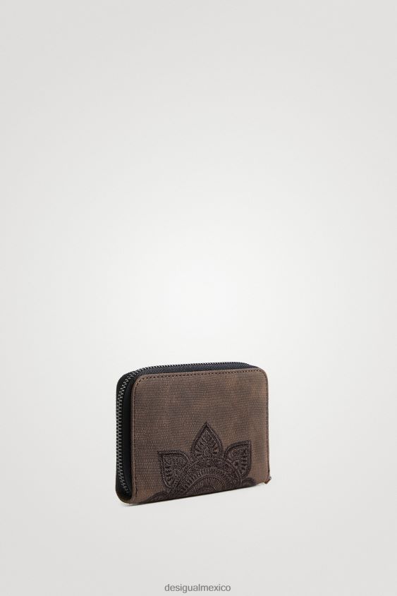 Desigual mujer monedero con efecto de piel de reptil VZ26R01380 accesorio