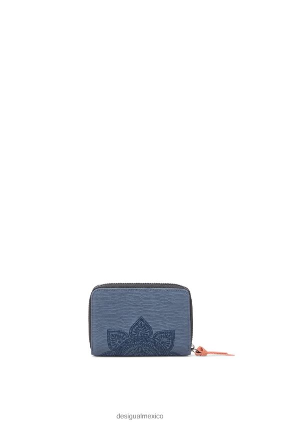 Desigual mujer monedero con efecto de piel de reptil VZ26R01404 accesorio