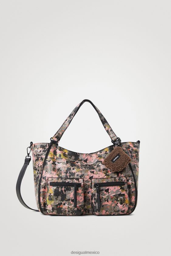 Desigual mujer bolsa de compras con fuelle lateral VZ26R01390 accesorio