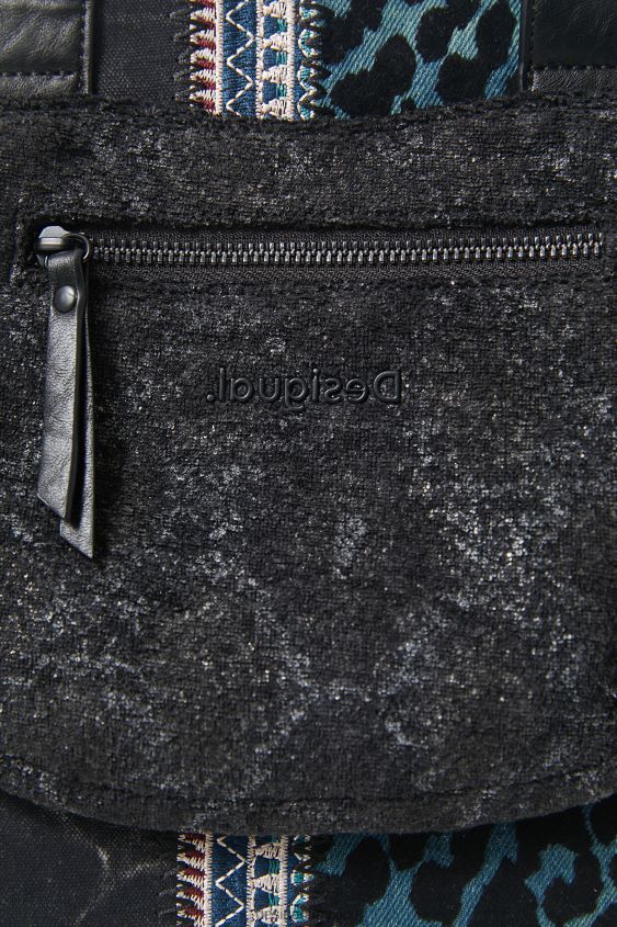 Desigual mujer bolsa de compras reptil VZ26R01384 accesorio