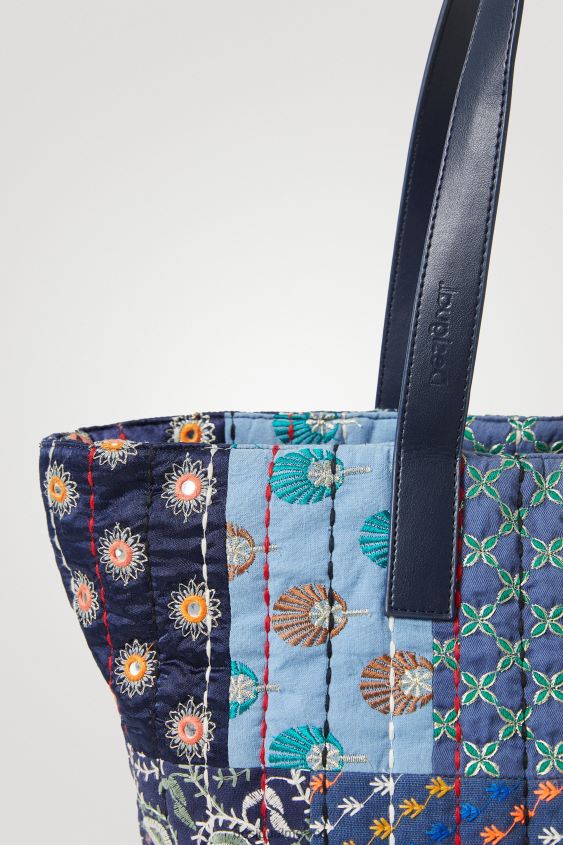 Desigual mujer parche de bolsa de compras VZ26R01395 accesorio