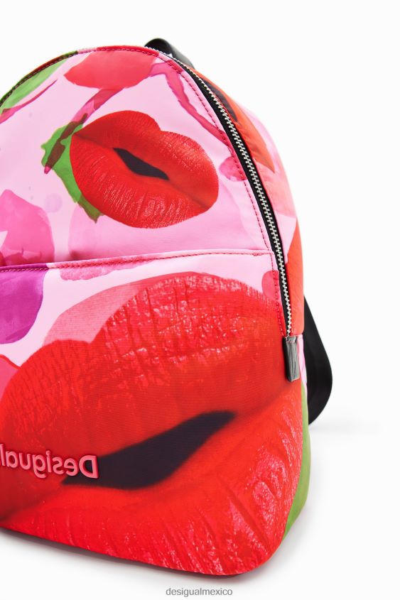 Desigual mujer metro. mochila labios pequeños de christian lacroix VZ26R0697 accesorio