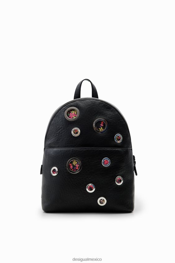 Desigual mujer mochila círculos pequeños VZ26R01265 accesorio