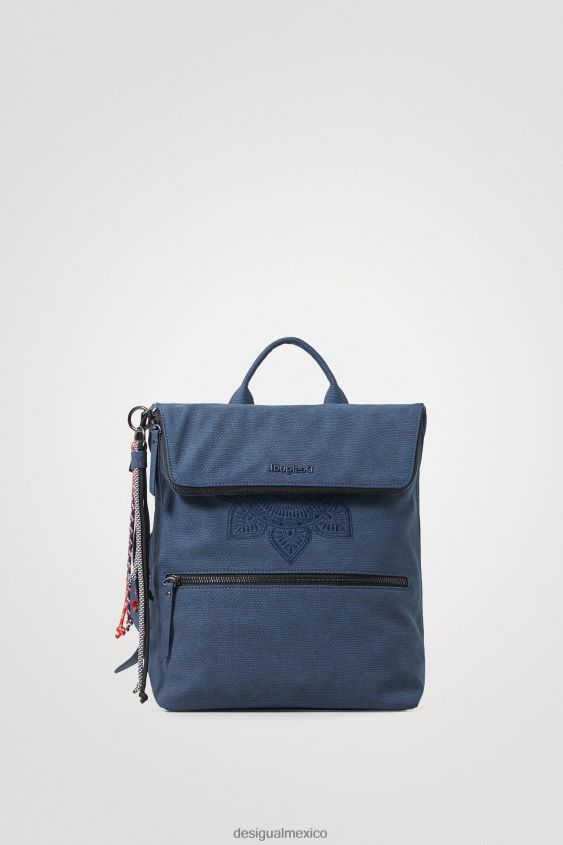Desigual mujer mochila cuadrada con solapa extensible VZ26R01371 accesorio