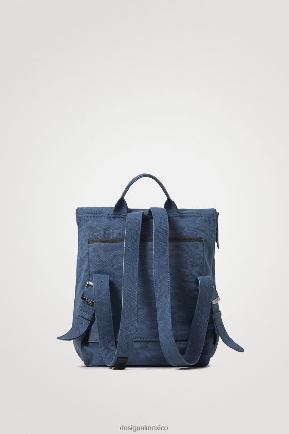 Desigual mujer mochila cuadrada con solapa extensible VZ26R01371 accesorio