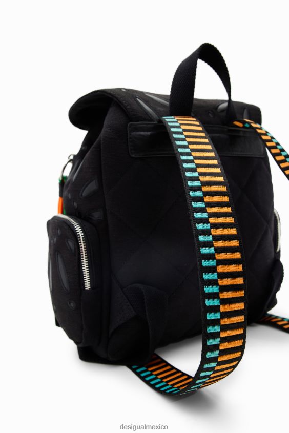 Desigual mujer mochila mediana con bordado suizo VZ26R01316 accesorio