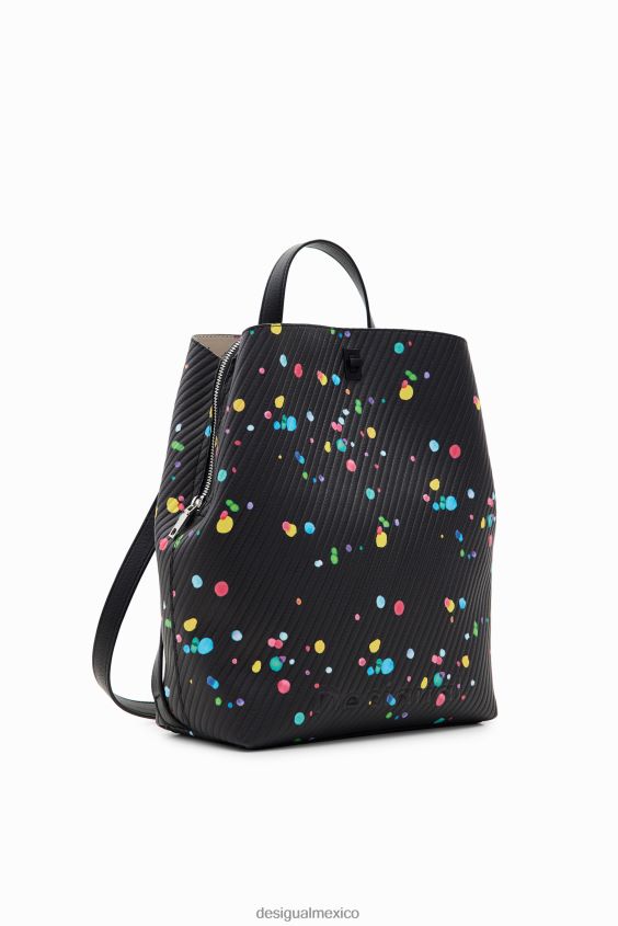 Desigual mujer mochila mediana con gotas VZ26R01277 accesorio