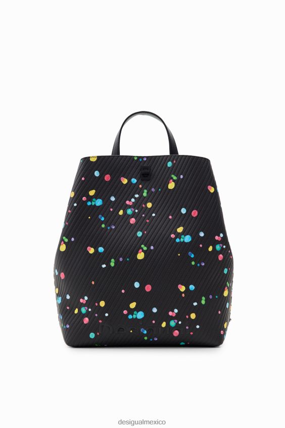 Desigual mujer mochila mediana con gotas VZ26R01277 accesorio