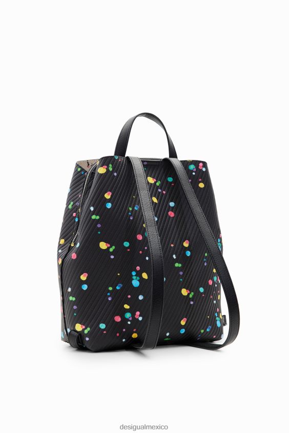 Desigual mujer mochila mediana con gotas VZ26R01277 accesorio