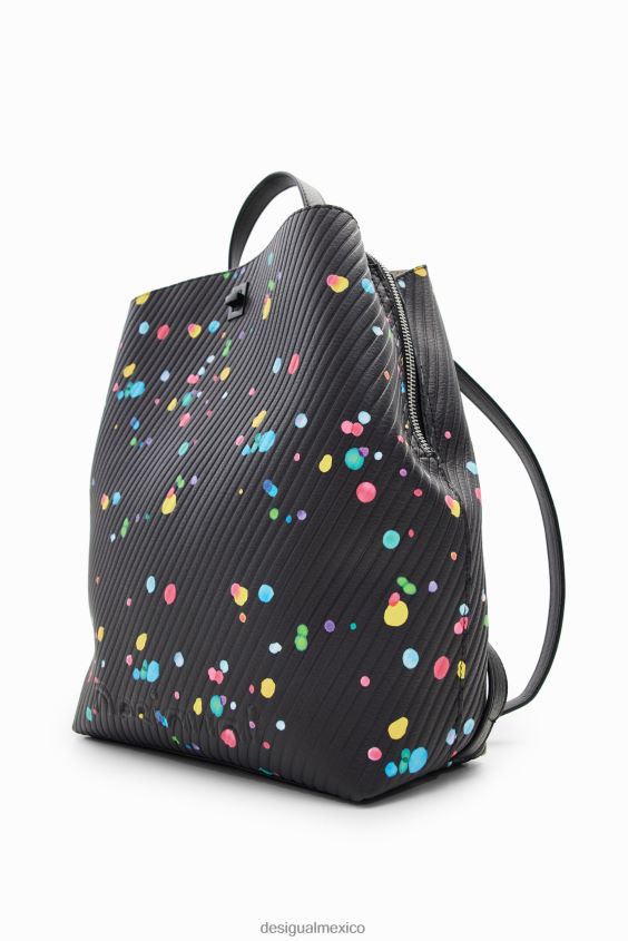 Desigual mujer mochila mediana con gotas VZ26R01277 accesorio