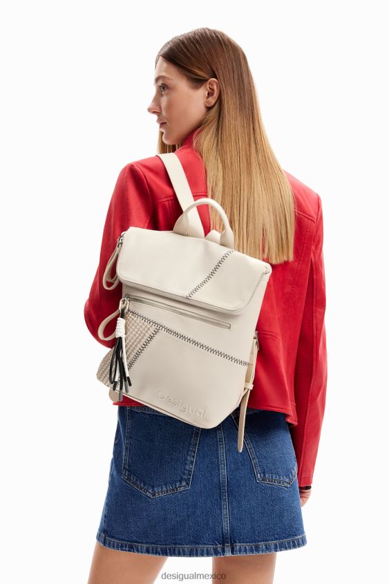 Desigual mujer mochila mediana con patchwork VZ26R01242 accesorio