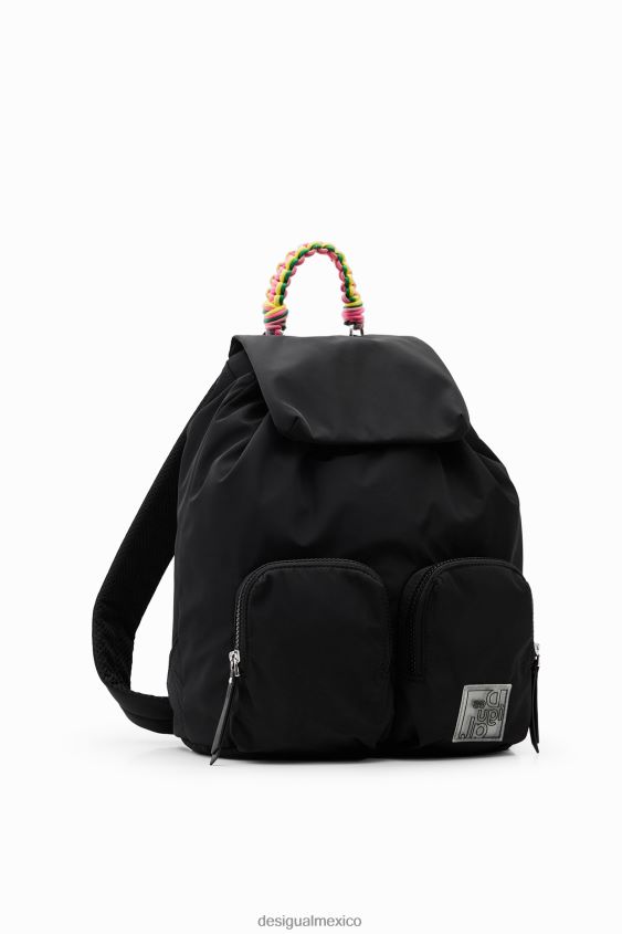 Desigual mujer mochila mediana de nailon VZ26R0590 accesorio