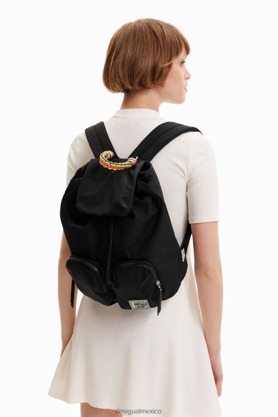 Desigual mujer mochila mediana de nailon VZ26R0590 accesorio