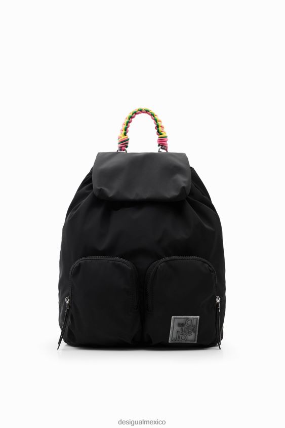 Desigual mujer mochila mediana de nailon VZ26R0590 accesorio