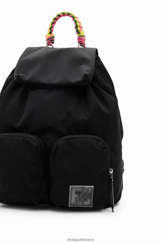 Desigual mujer mochila mediana de nailon VZ26R0590 accesorio