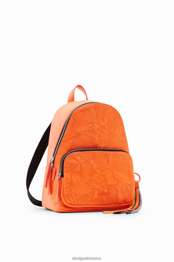 Desigual mujer mochila pequeña bordada VZ26R01206 accesorio
