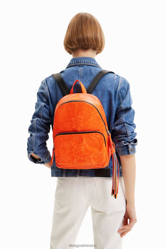 Desigual mujer mochila pequeña bordada VZ26R01206 accesorio