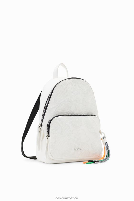 Desigual mujer mochila pequeña bordada VZ26R01207 accesorio