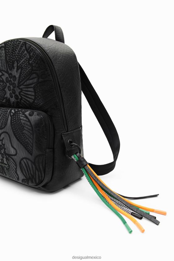 Desigual mujer mochila pequeña bordada VZ26R01282 accesorio